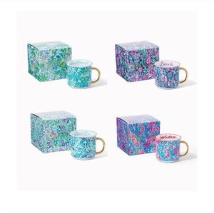 ISO Lilly Pulitzer GWP Ceramic Mugs